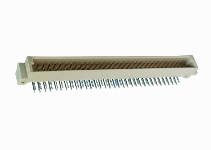 পুরুষ DIN 41612 পিসিবি পিন সংযোগকারী 2X32 পিন ডান কোণ প্রকার 64W পুরুষ