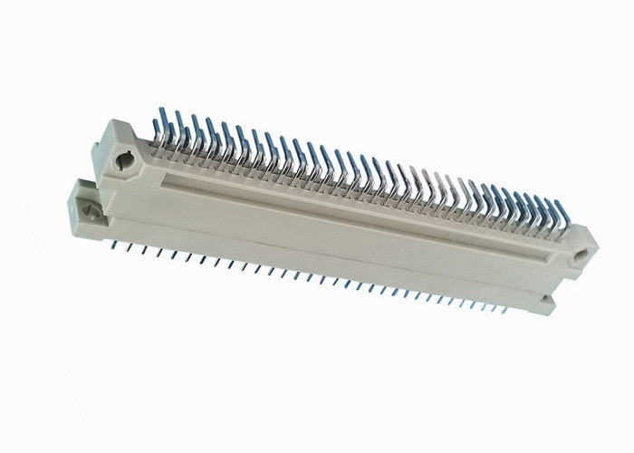 পুরুষ DIN 41612 পিসিবি পিন সংযোগকারী 2X32 পিন ডান কোণ প্রকার 64W পুরুষ
